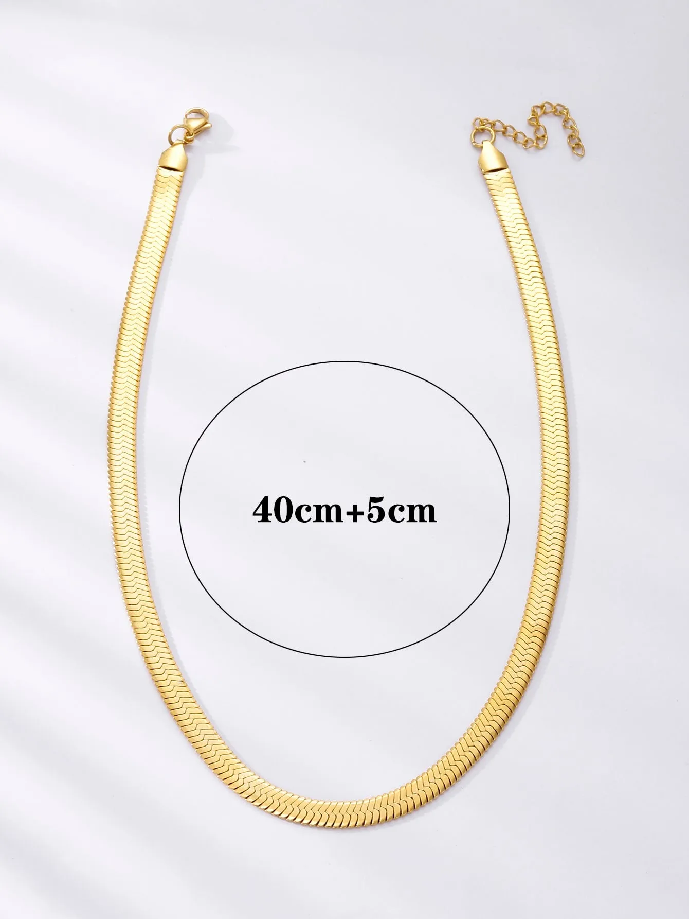 18K Gold Plated Minimalist Necklace SD