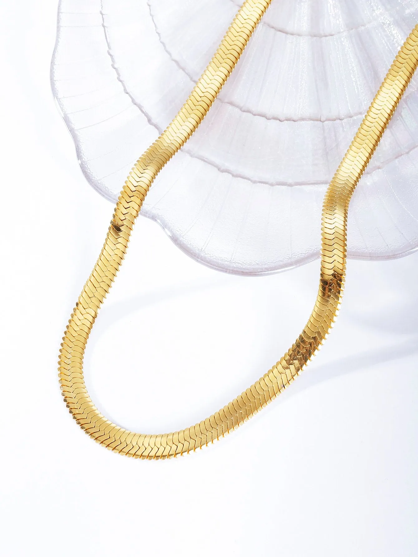 18K Gold Plated Minimalist Necklace SD