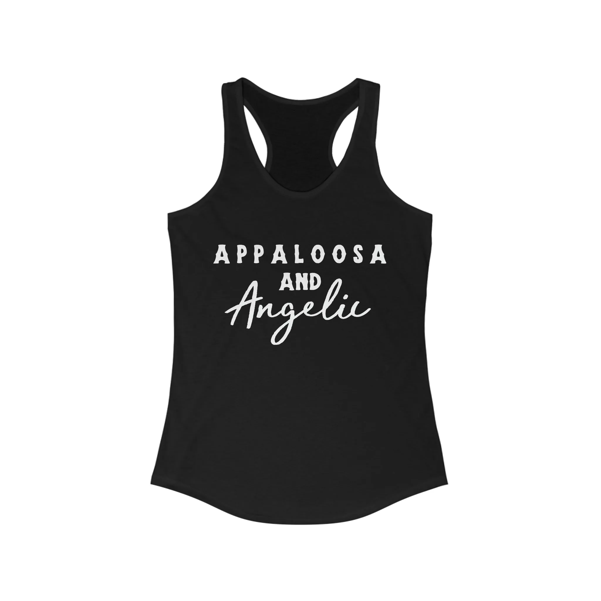 Appaloosa & Angelic Racerback Tank