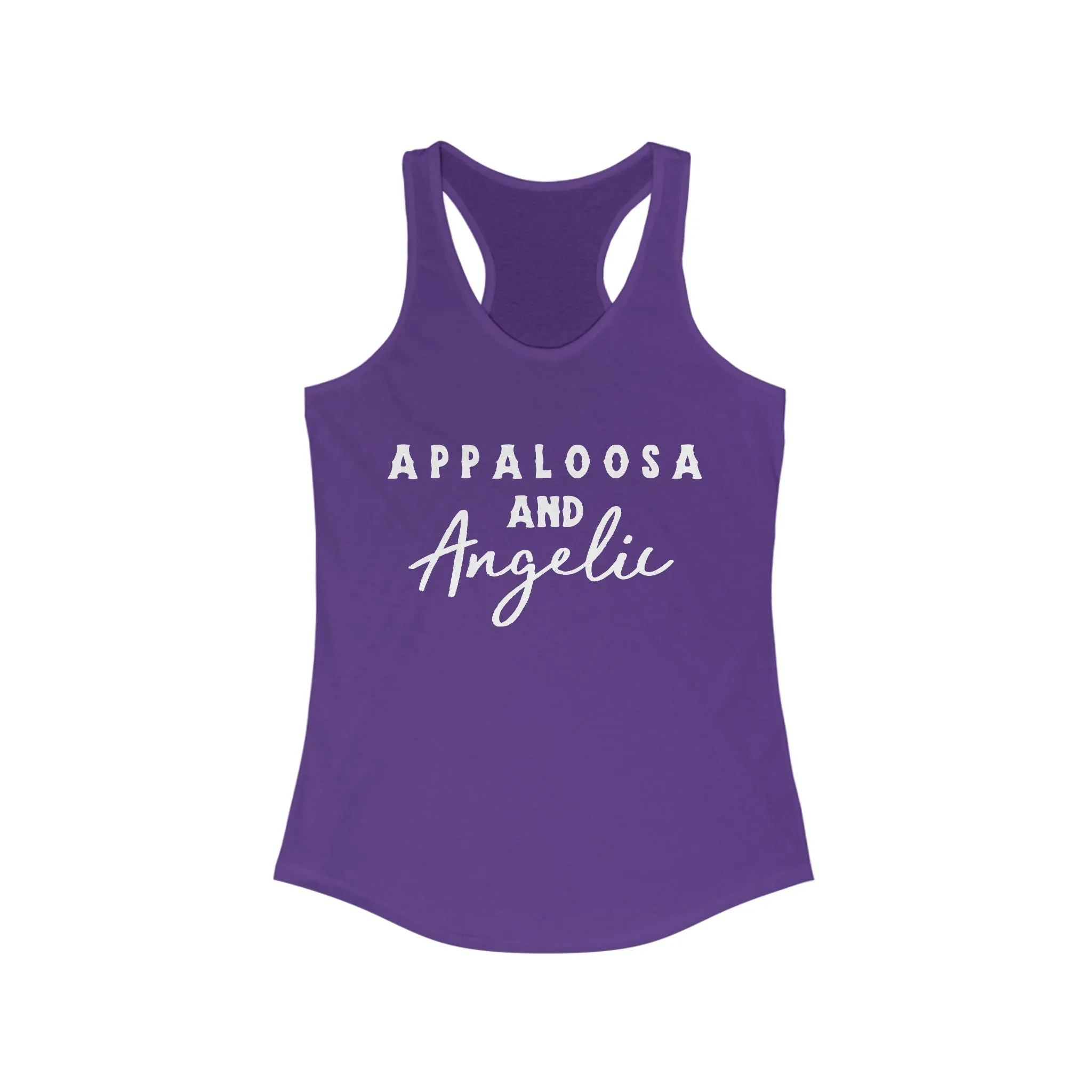 Appaloosa & Angelic Racerback Tank