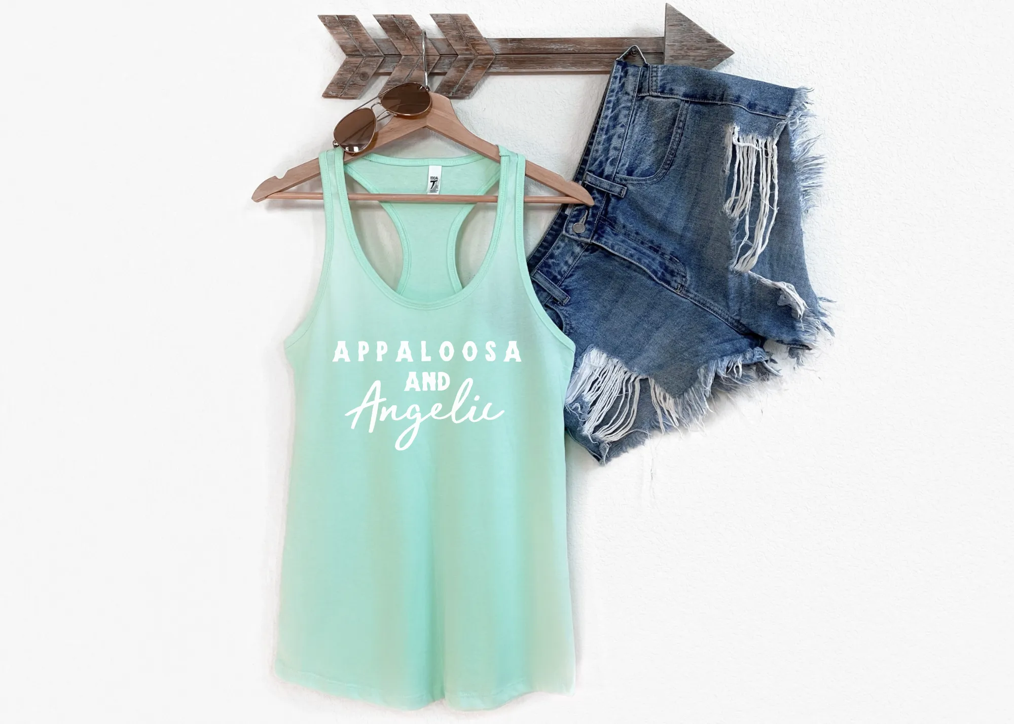 Appaloosa & Angelic Racerback Tank