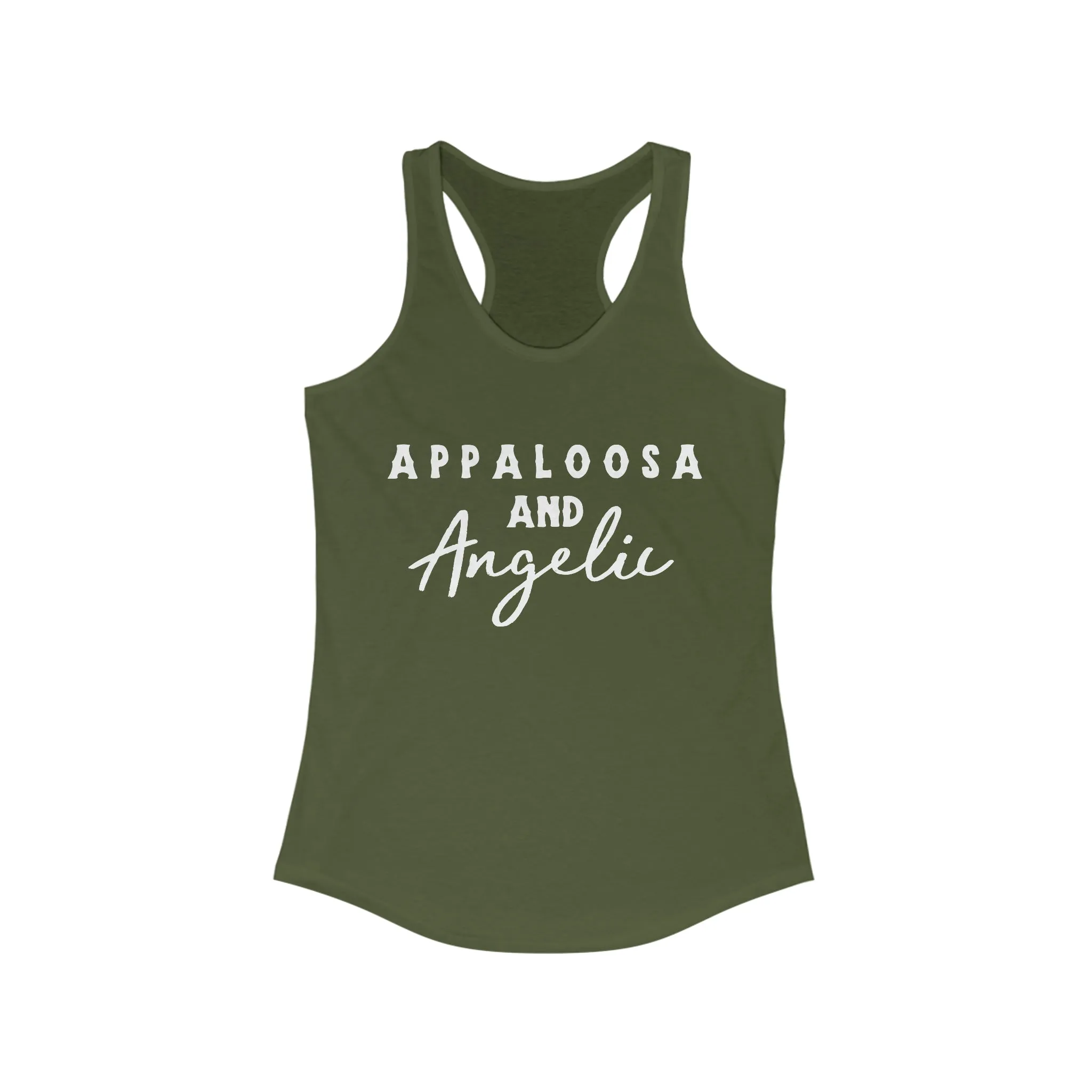 Appaloosa & Angelic Racerback Tank