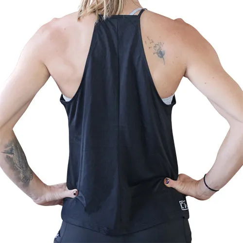 Basic High Neck Flowy Tank