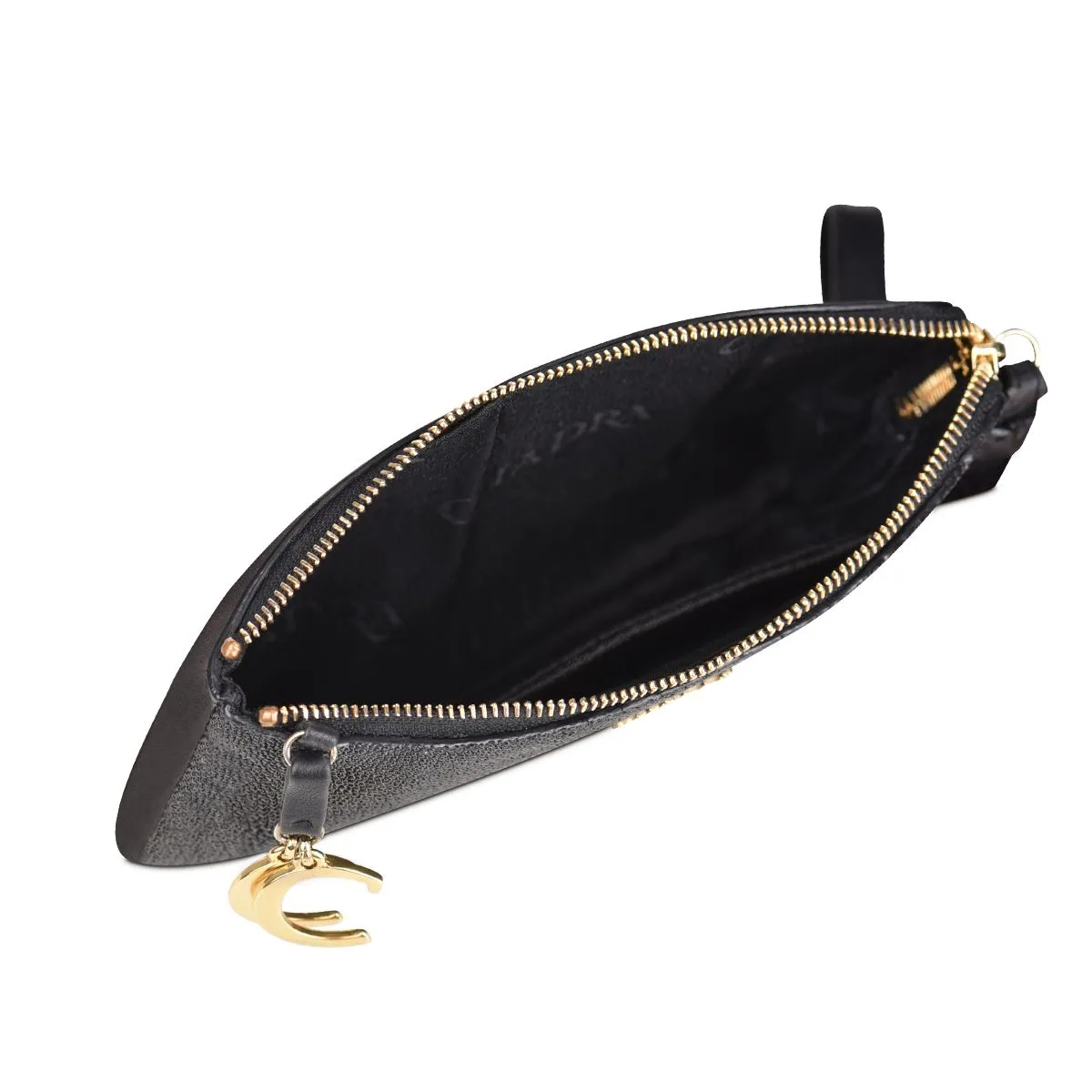 BD194MA  - Cuadra black casual fashion stingray wallet for woman