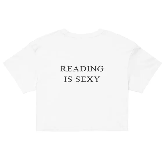 Bibliophile Crop Top for Women