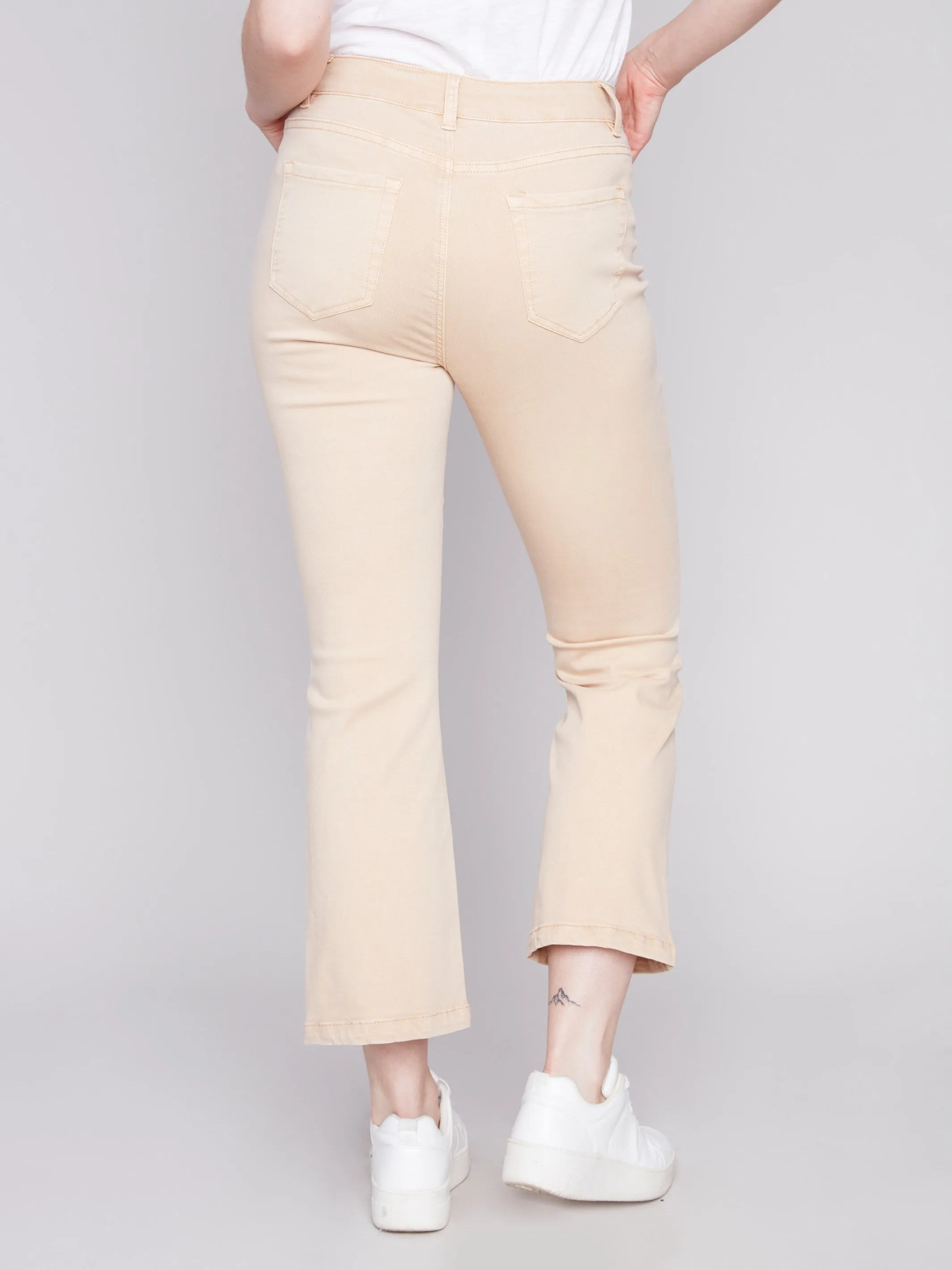 Bootcut Stretch Twill Pants - Corn