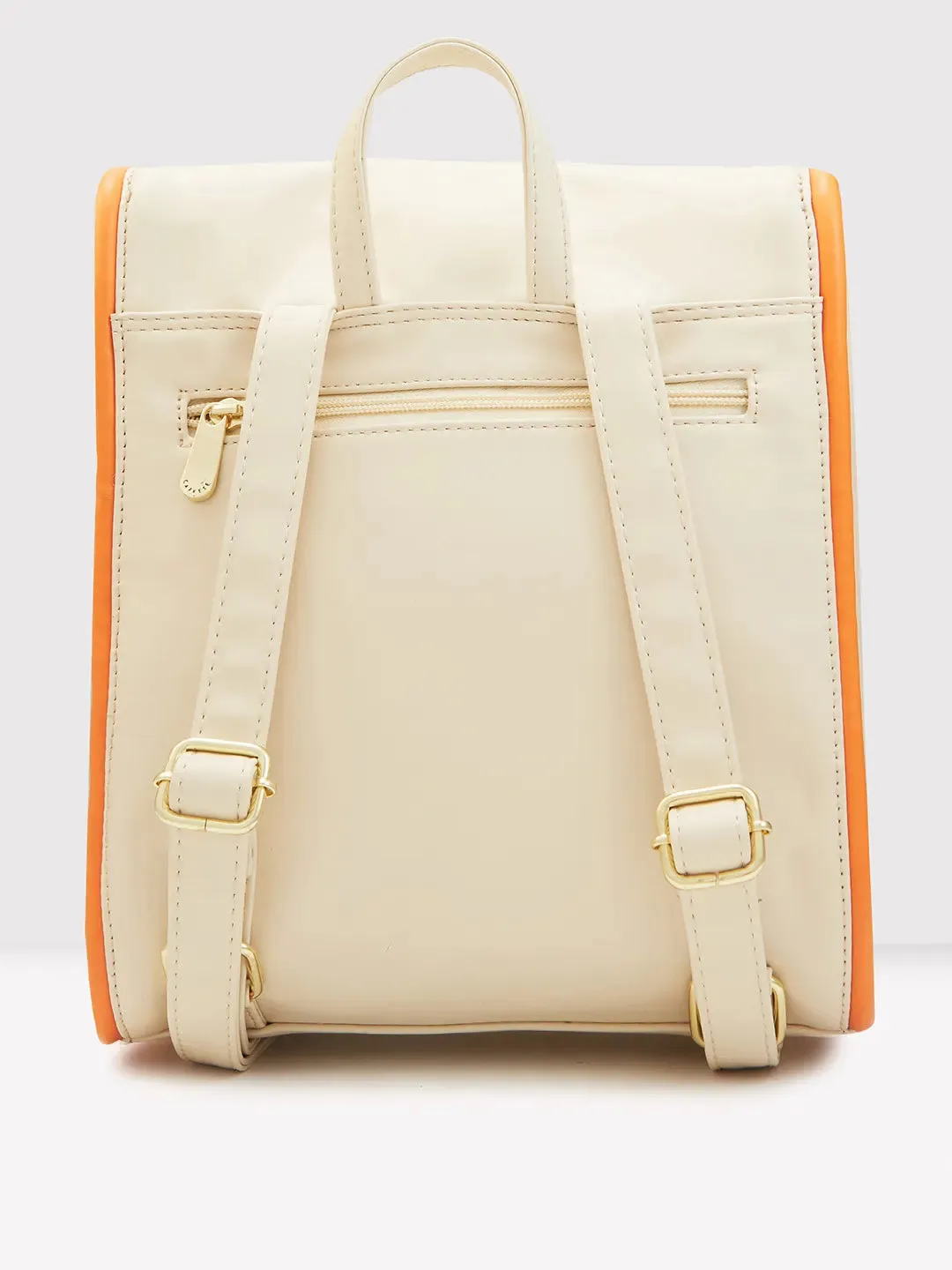 Caprese Gracie Backpack Medium Cream