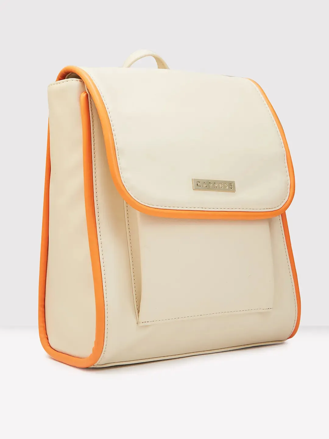 Caprese Gracie Backpack Medium Cream