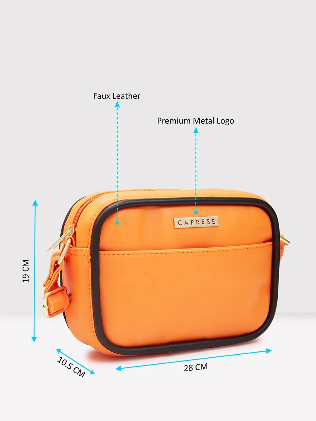 Caprese Gracie Sling Medium Orange