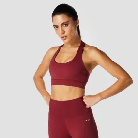 Core Agile Bra - Ruby Red