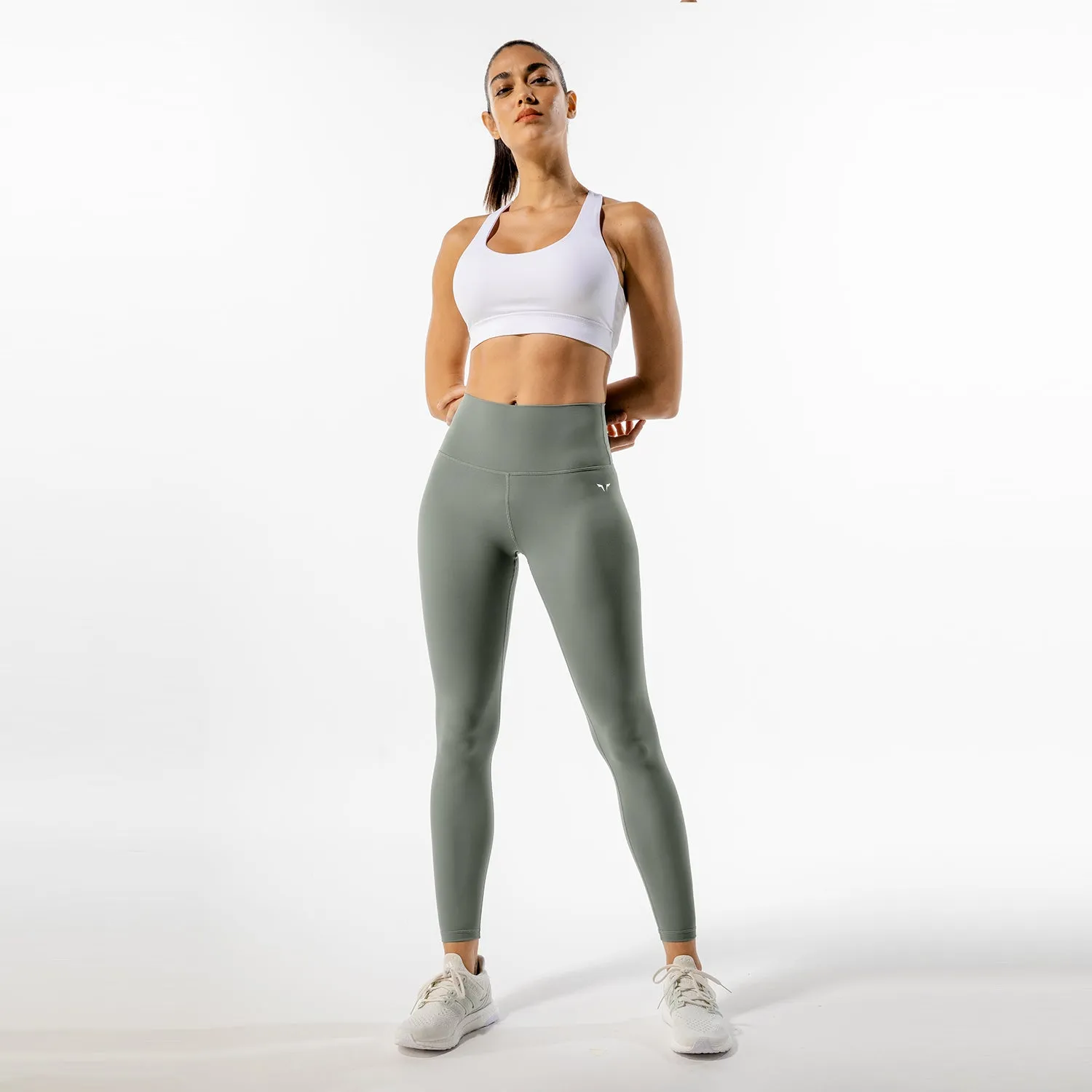 Core Agile Leggings - Green Smoke