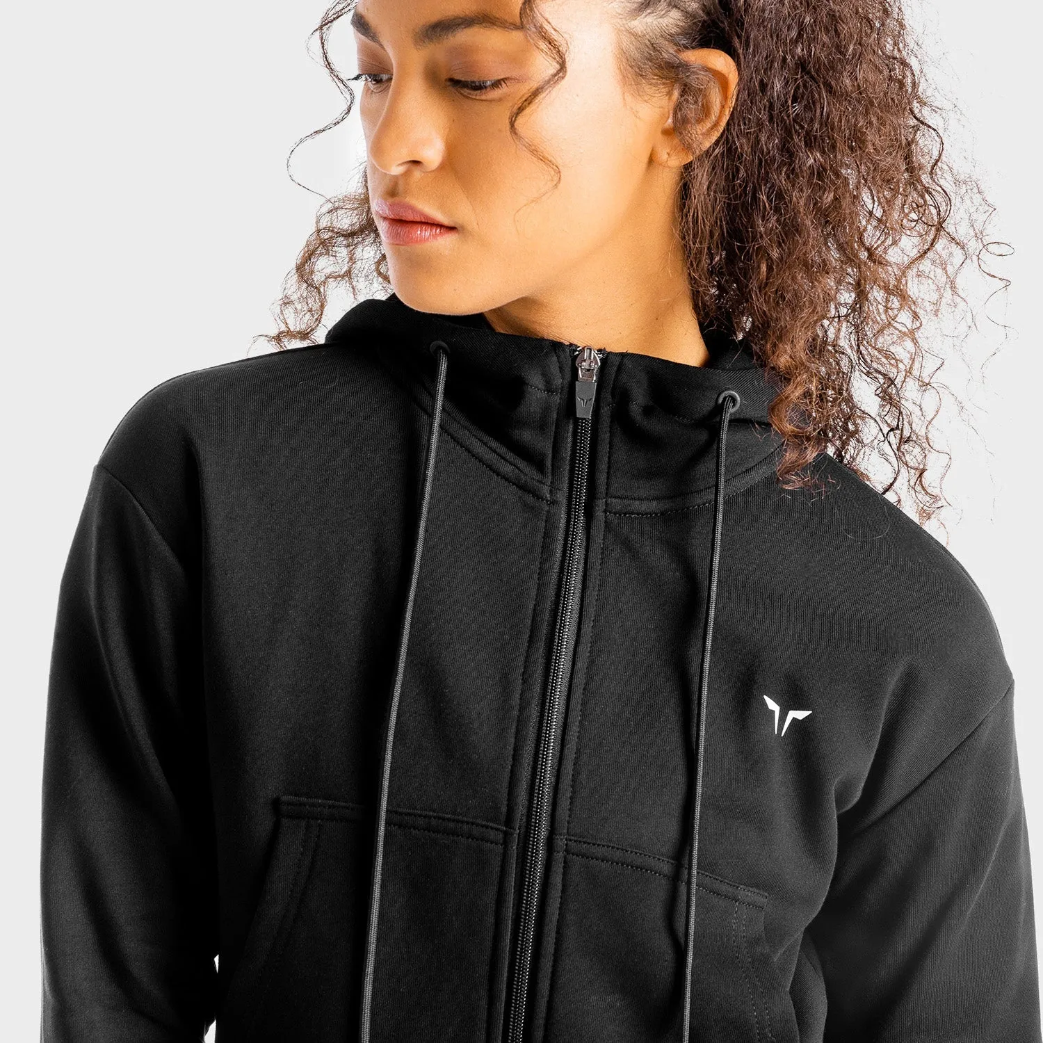 Core Zip Up - Onyx