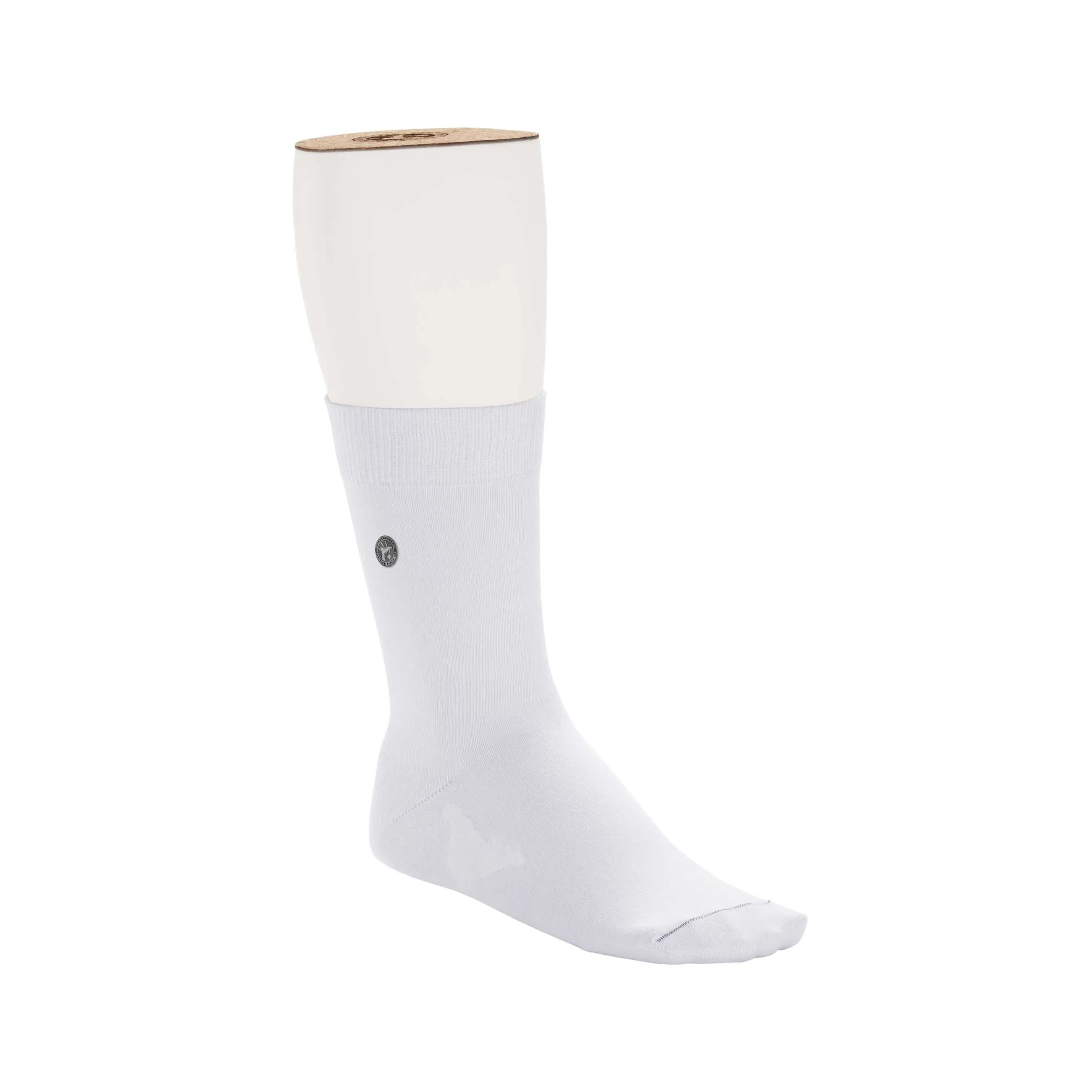 Cotton Sole Socks Women White