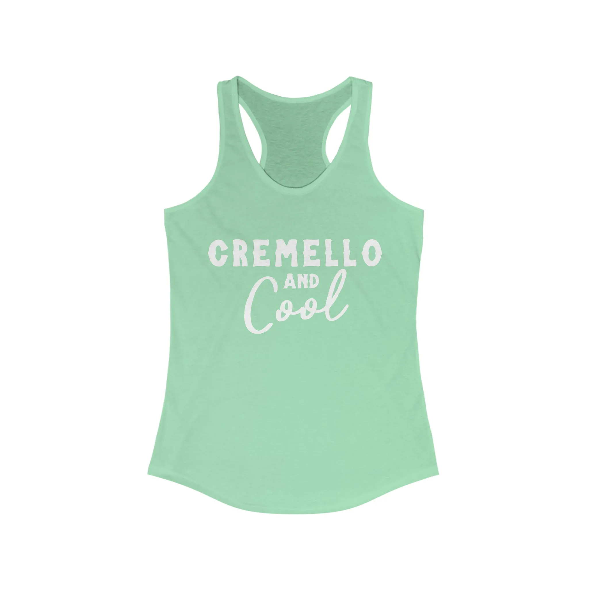 Cremello & Cool Racerback Tank