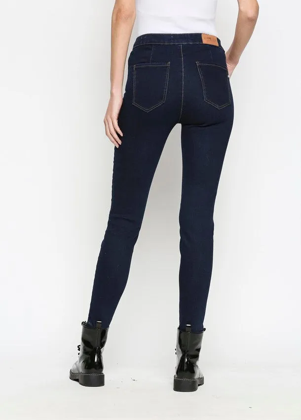 Dark Blue Hanoi Tube Jeans