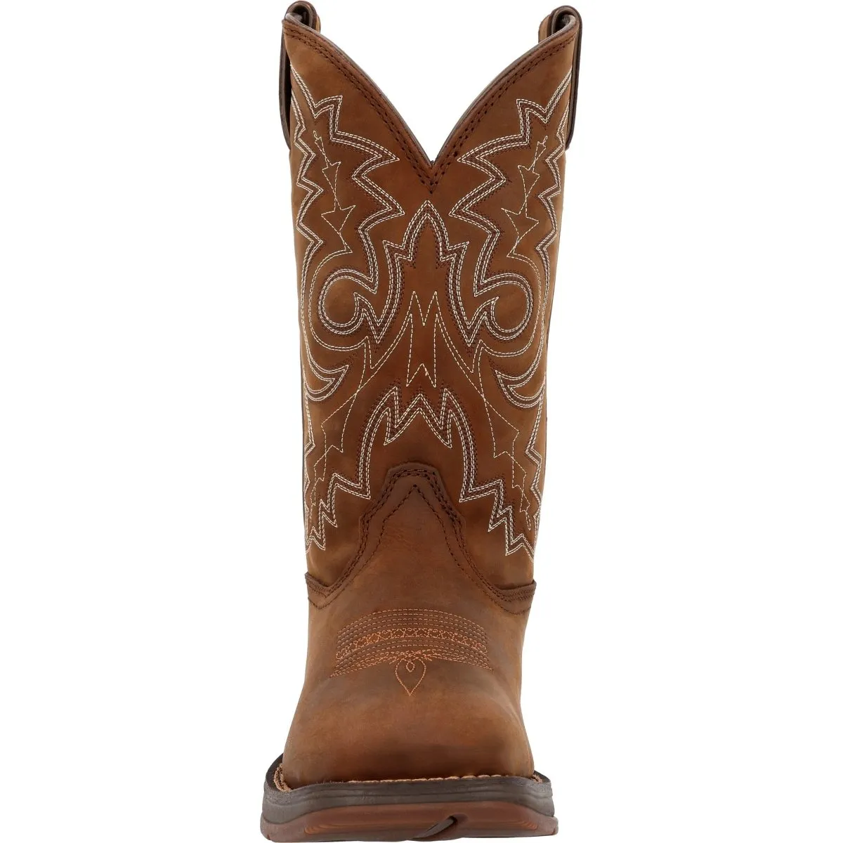 Durango Rebel Men's Steel Toe Pull-On Western Boots Db4343 In Brown