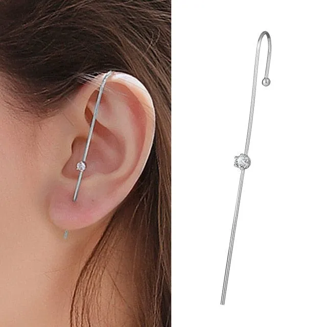 Ear Wrap Crawler Hook Earrings