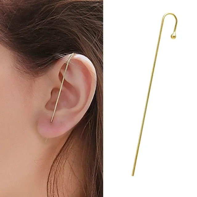 Ear Wrap Crawler Hook Earrings