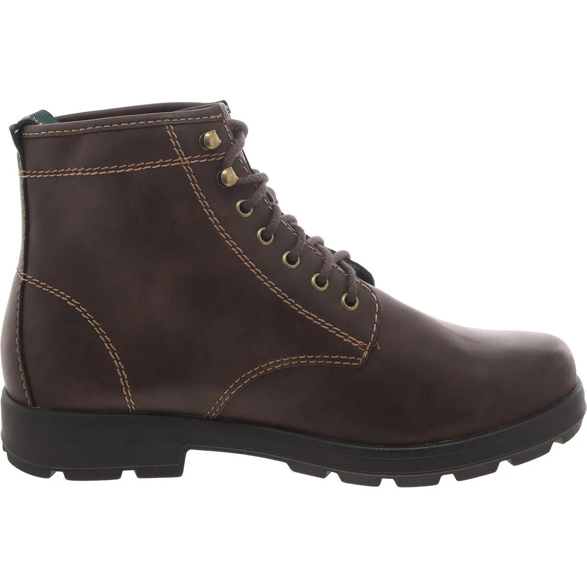 Eastland Mens Hugo Faux Leather Lace-Up Winter & Snow Boots