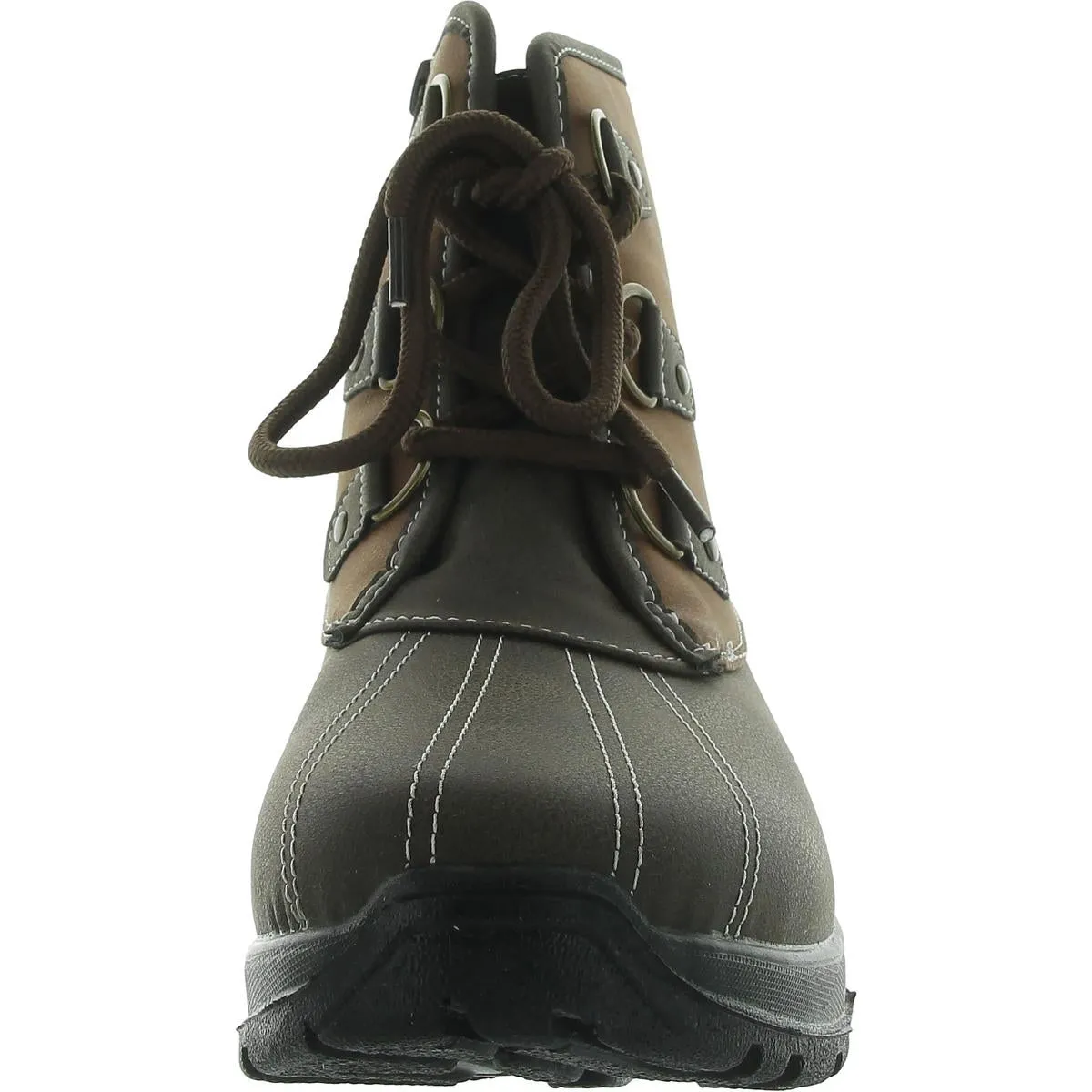 Easy Dry by Easy Street Womens Arctic Faux Leather Pull On Winter & Snow Boots