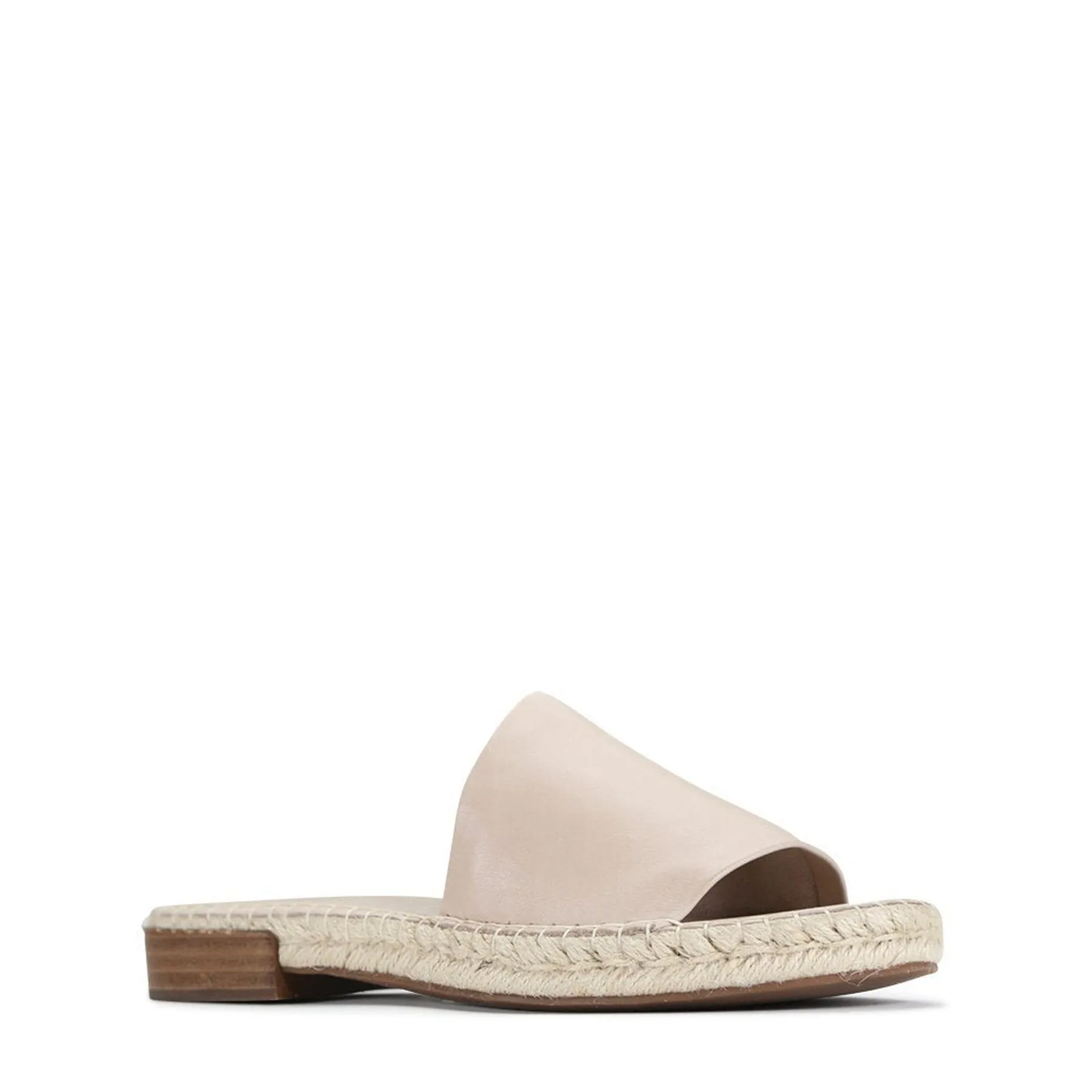 ESP LEATHER ESPADRILLE SLIDE