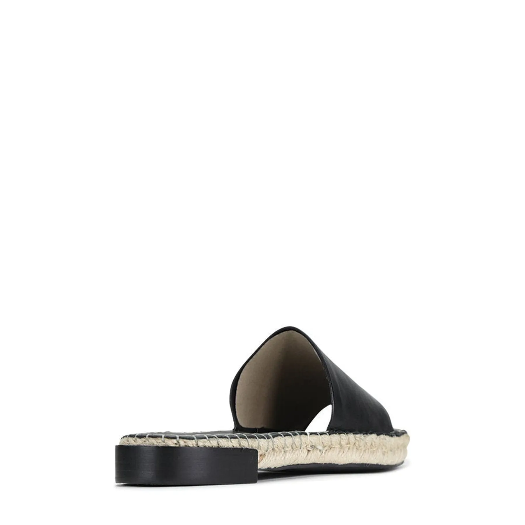 ESP LEATHER ESPADRILLE SLIDE