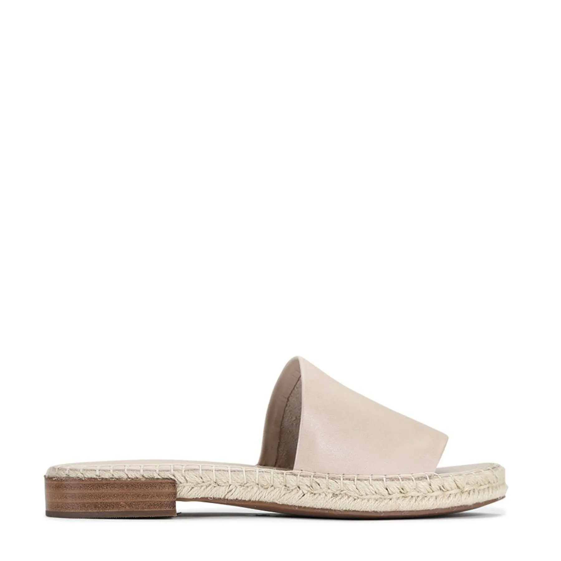 ESP LEATHER ESPADRILLE SLIDE