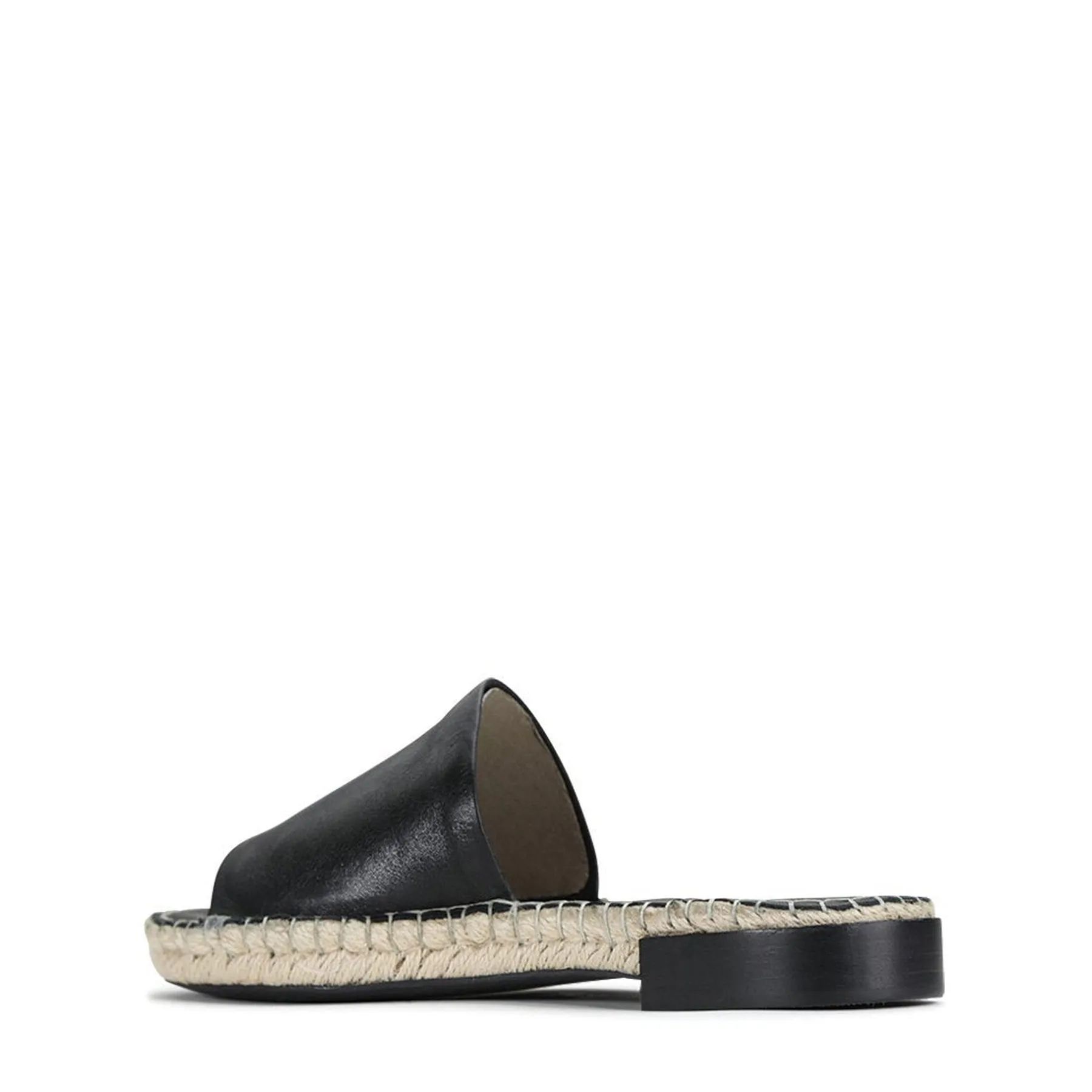 ESP LEATHER ESPADRILLE SLIDE