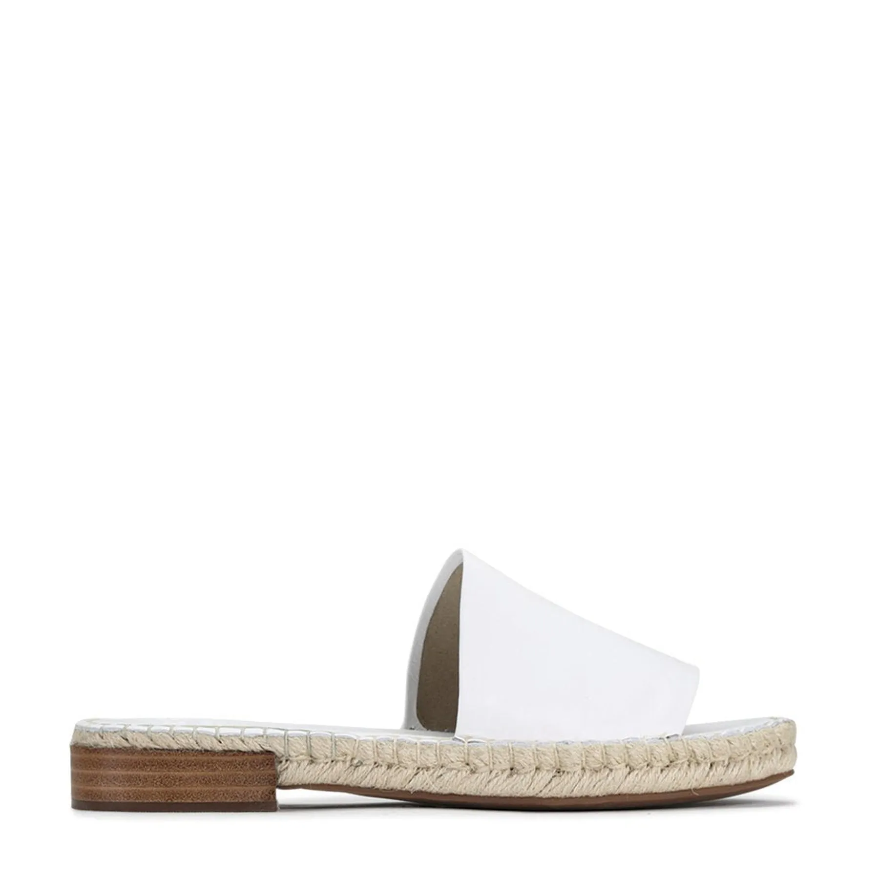 ESP LEATHER ESPADRILLE SLIDE