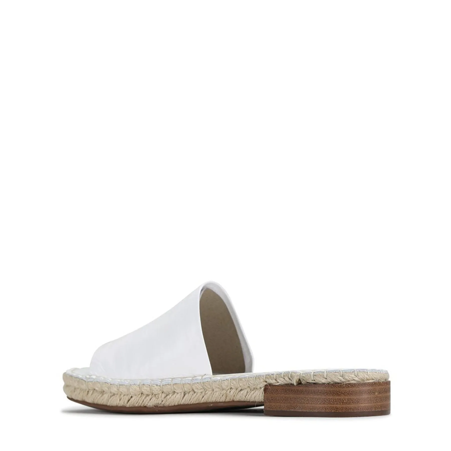 ESP LEATHER ESPADRILLE SLIDE