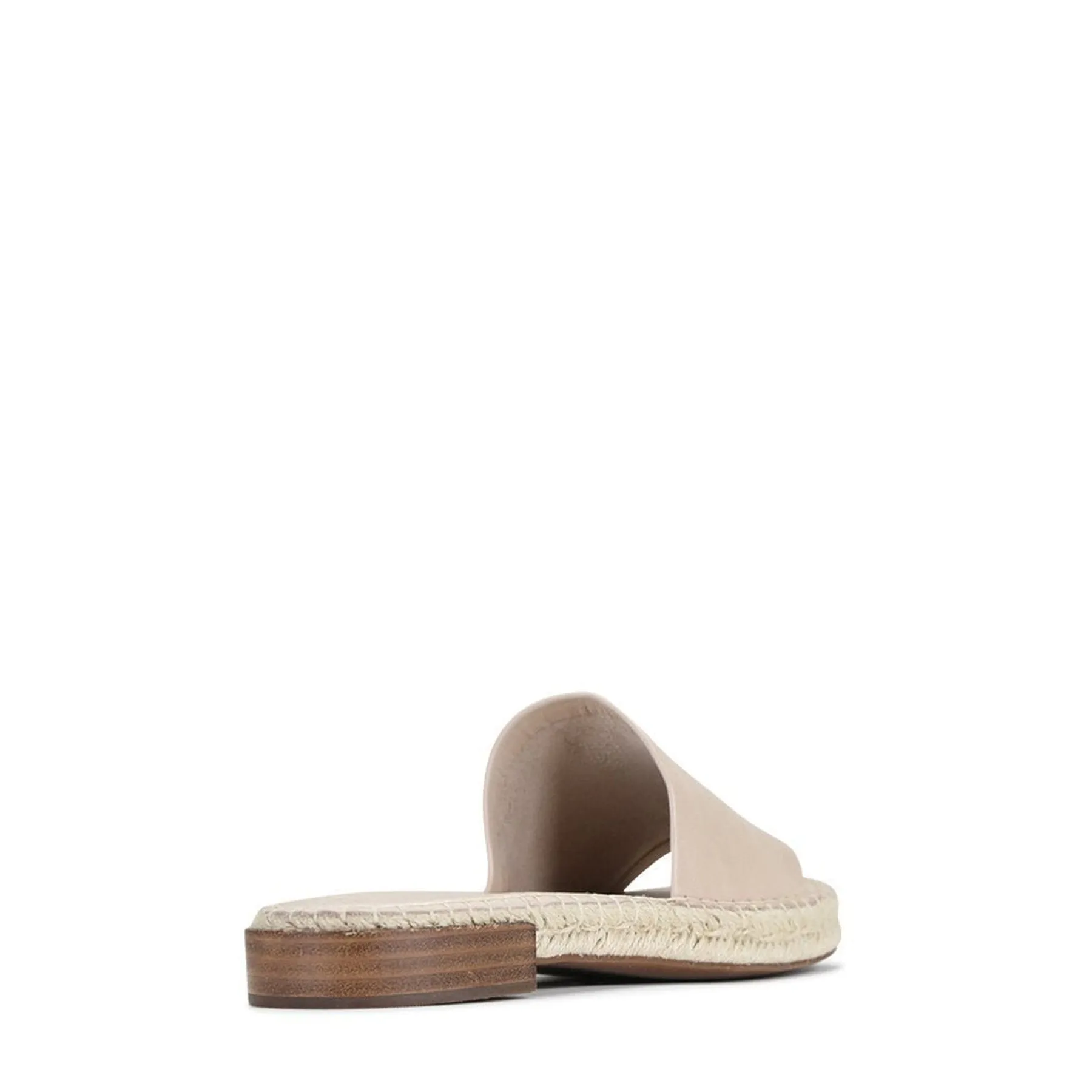 ESP LEATHER ESPADRILLE SLIDE