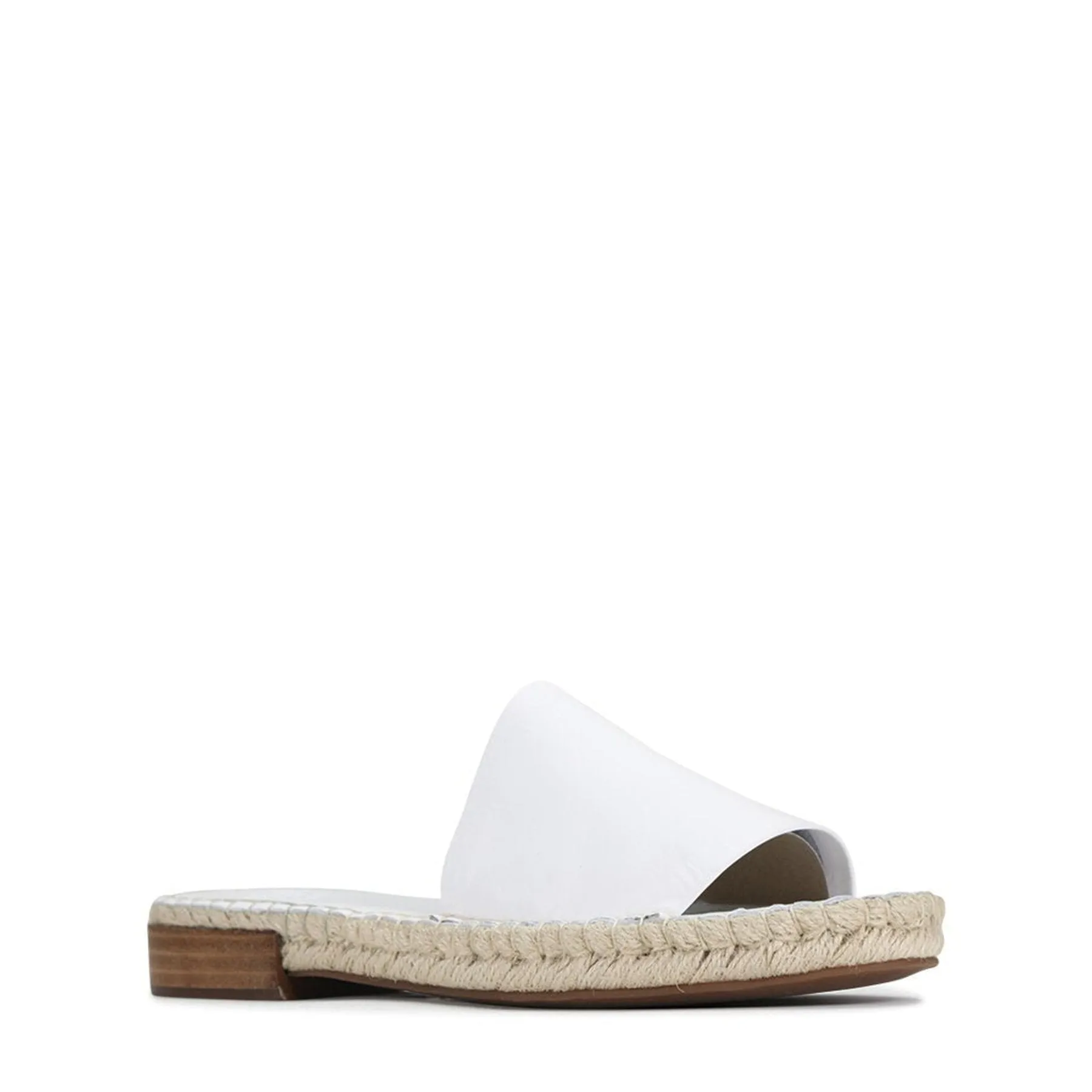 ESP LEATHER ESPADRILLE SLIDE