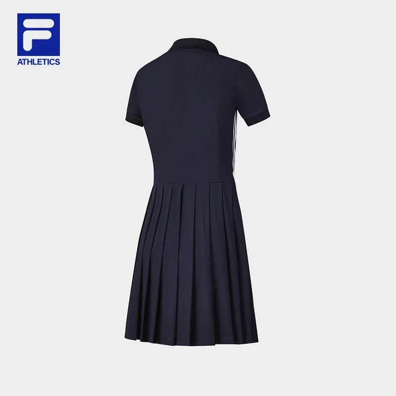 FILA CORE ATHLETICS TENNIS Women Dress in Navy