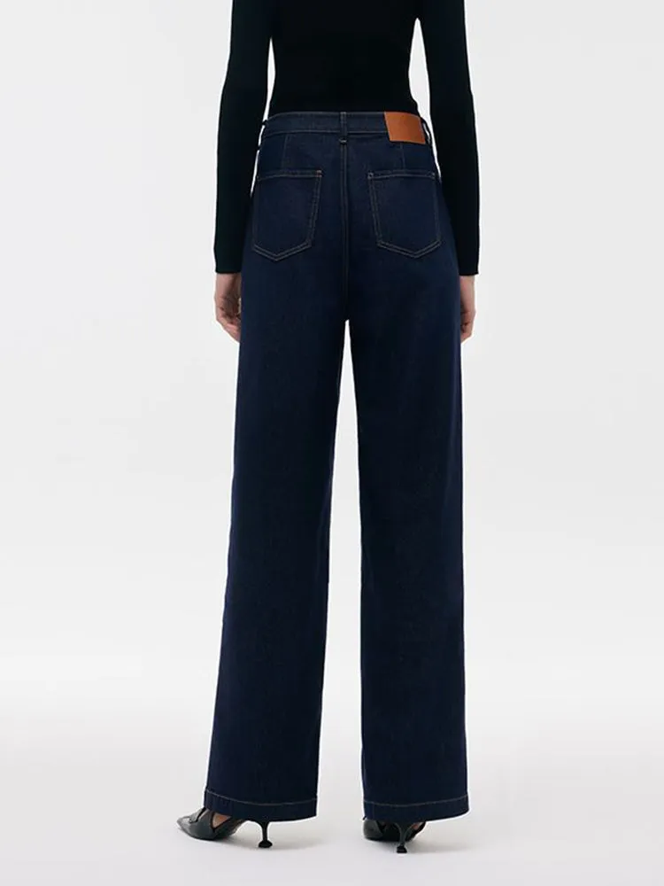 Full-Length Straight Women Jeans