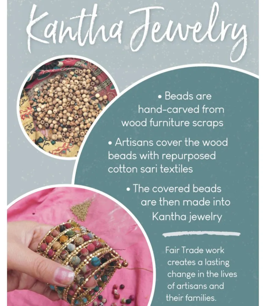 Galaxy Kantha Necklace