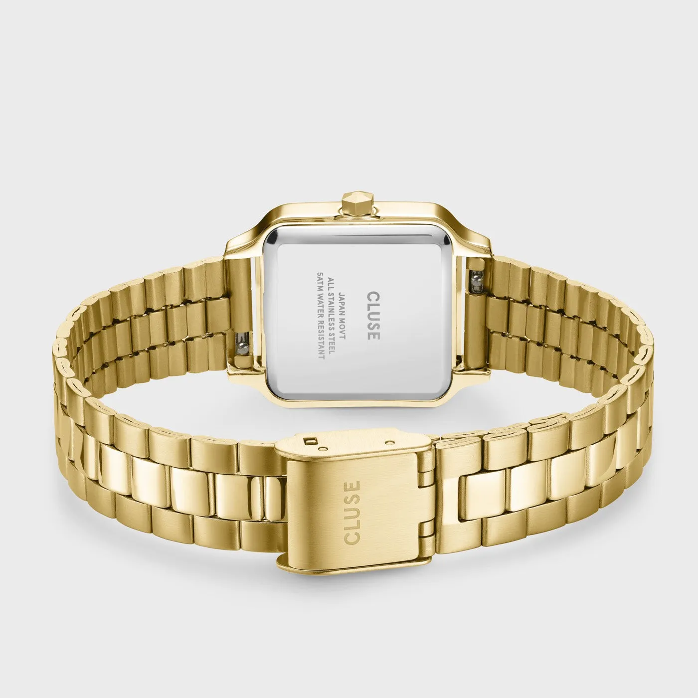 Gracieuse Petite Watch Steel, Gold Colour