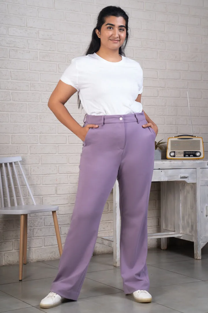 Lilac Power Stretch Pants - Women