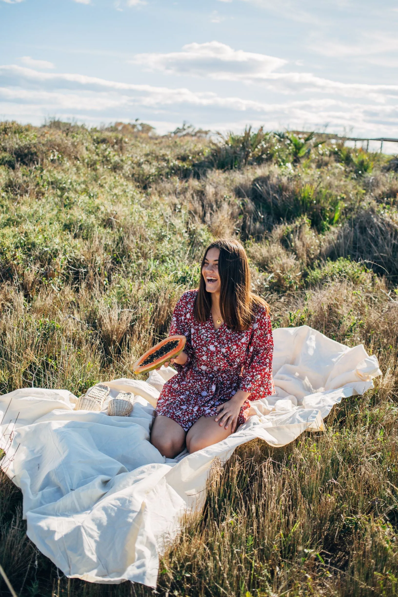 Mahi Printed Kimono