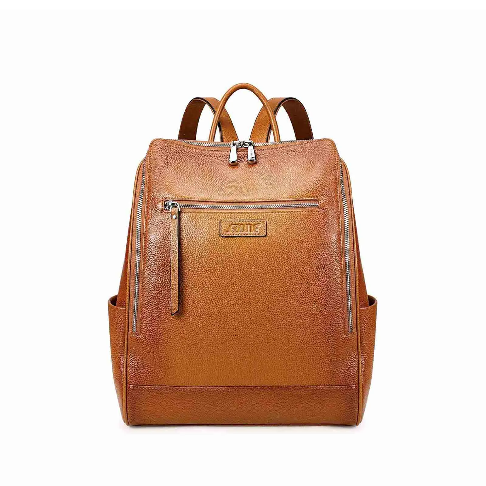 Medium Genuine Leather Women Backpack