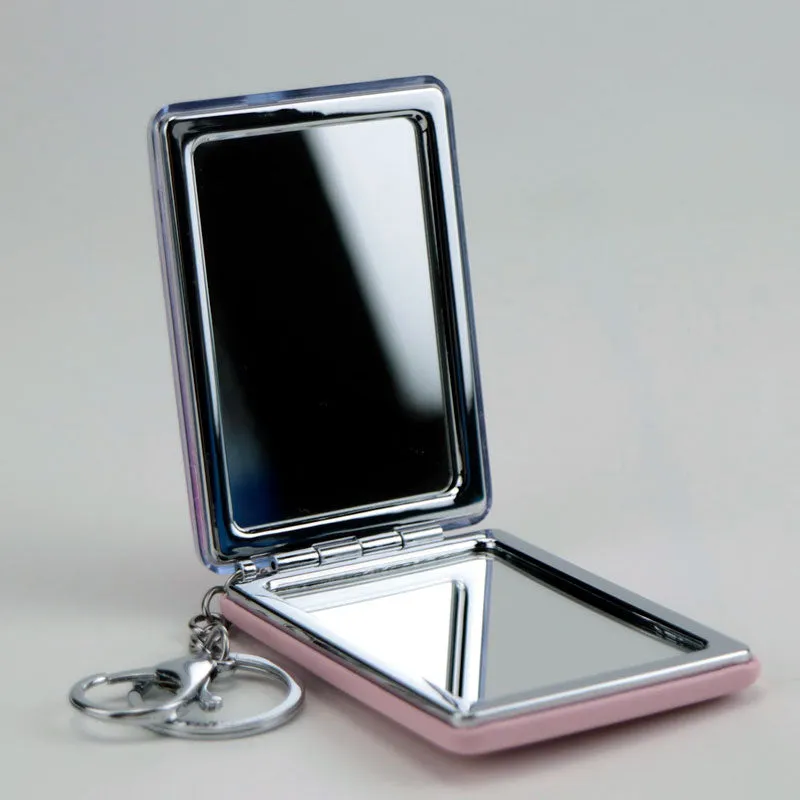 Mini Folding Makeup Mirror Portable Pocket Mirror for Women Girls