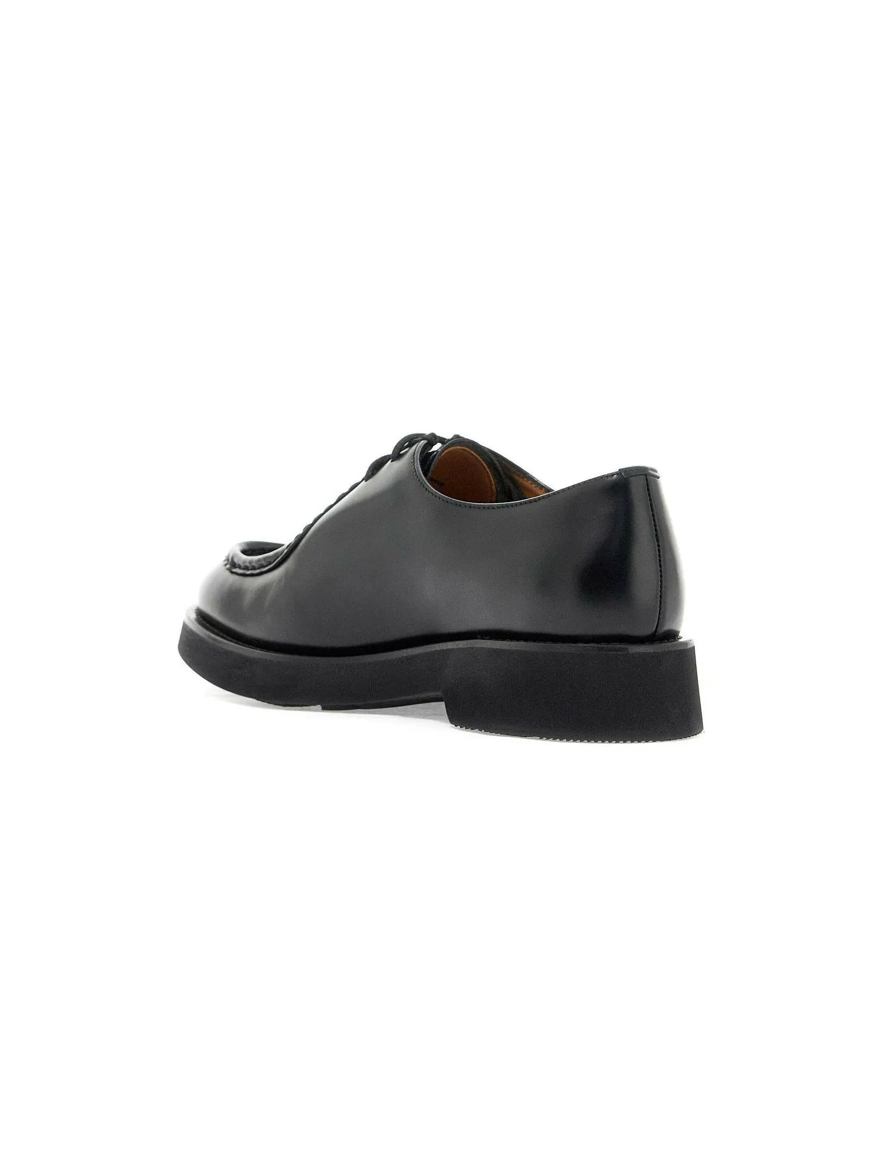 Nelly Brushed Leather Oxford Shoes