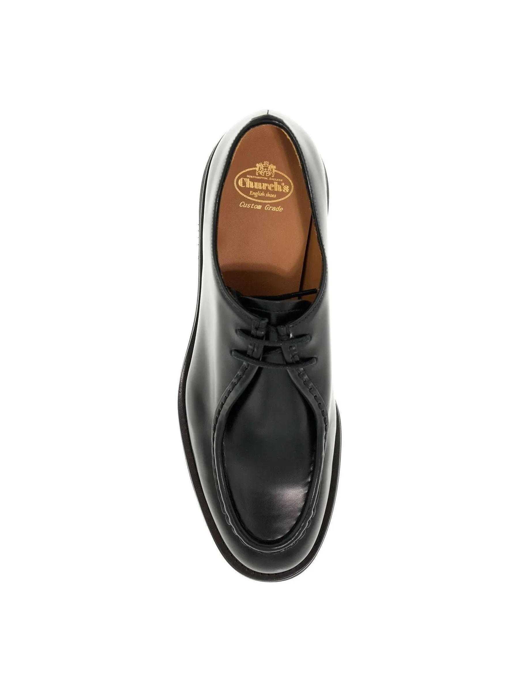 Nelly Brushed Leather Oxford Shoes