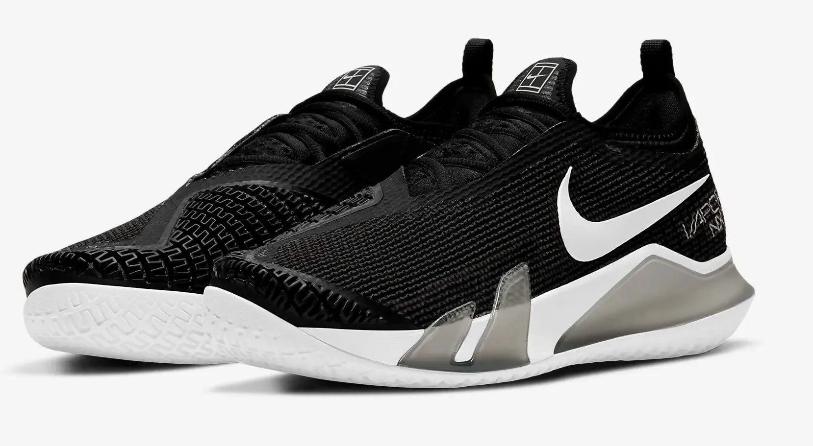 Nike React Vapor NXT HC Tennis Shoes Black/White