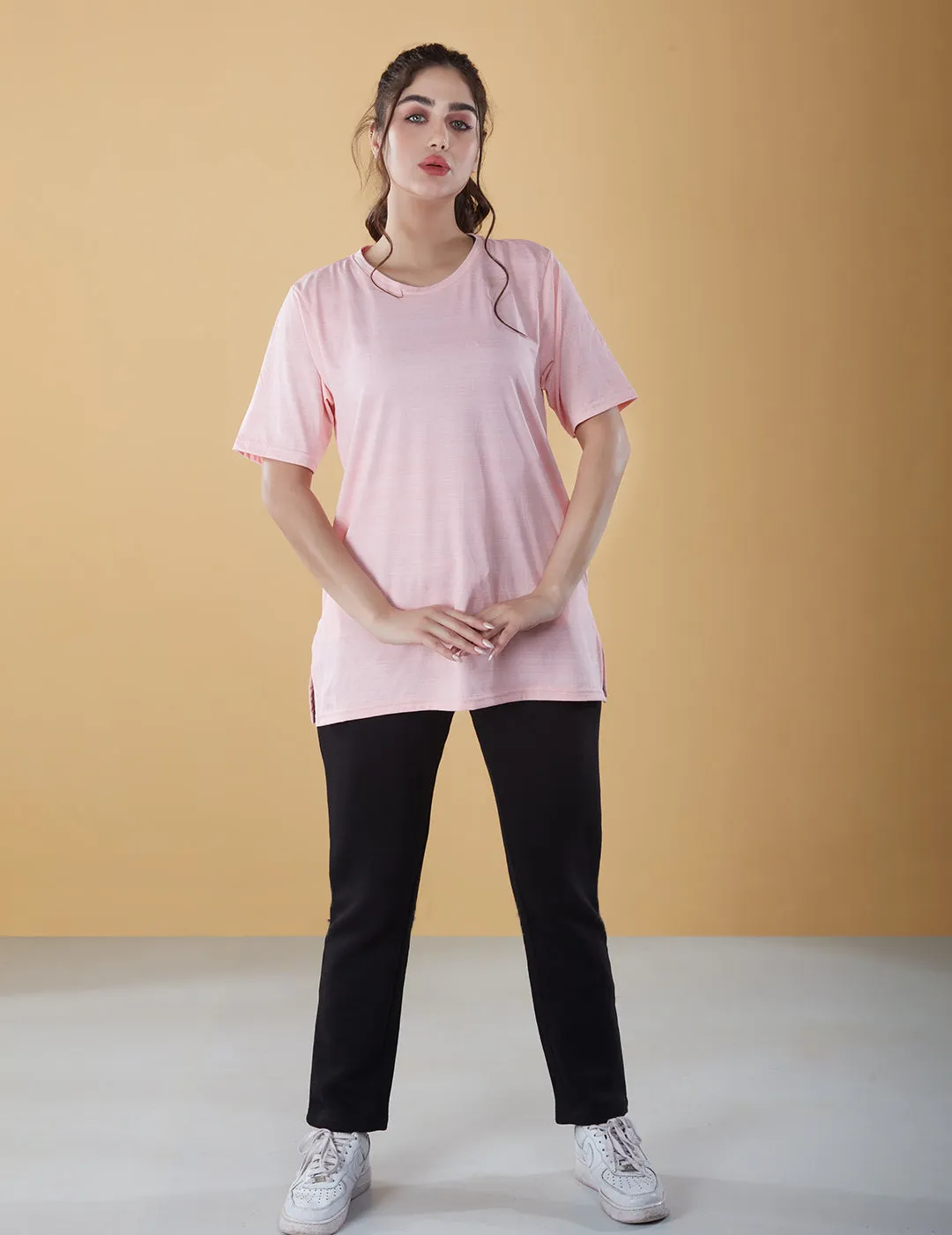 Oversized Long Tee For Women -Athleisure Wear