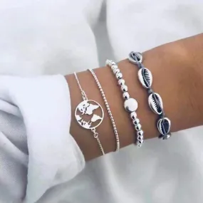 Silver Ocean World Women Bracelets