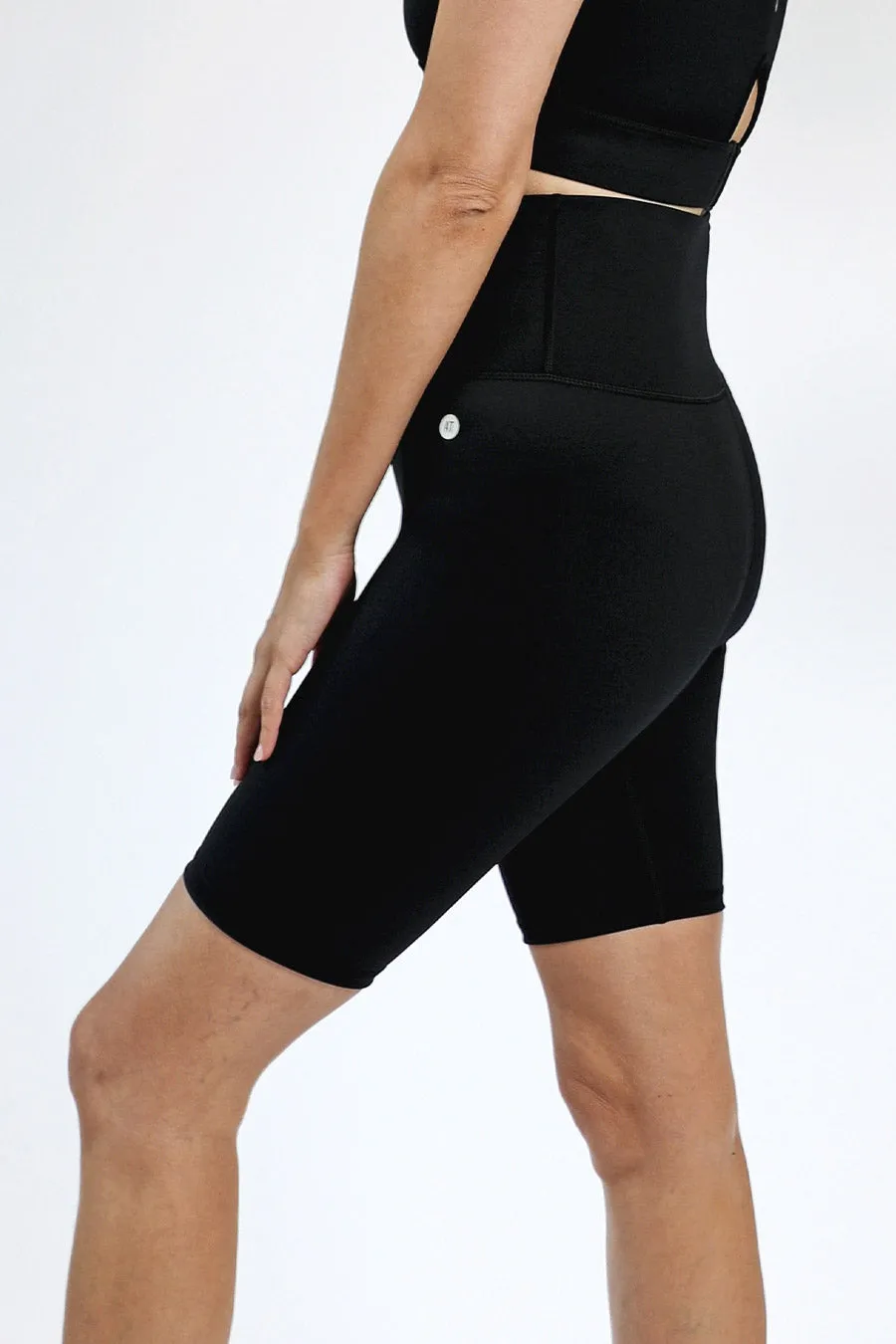 Tall Essential Bike Short - Black