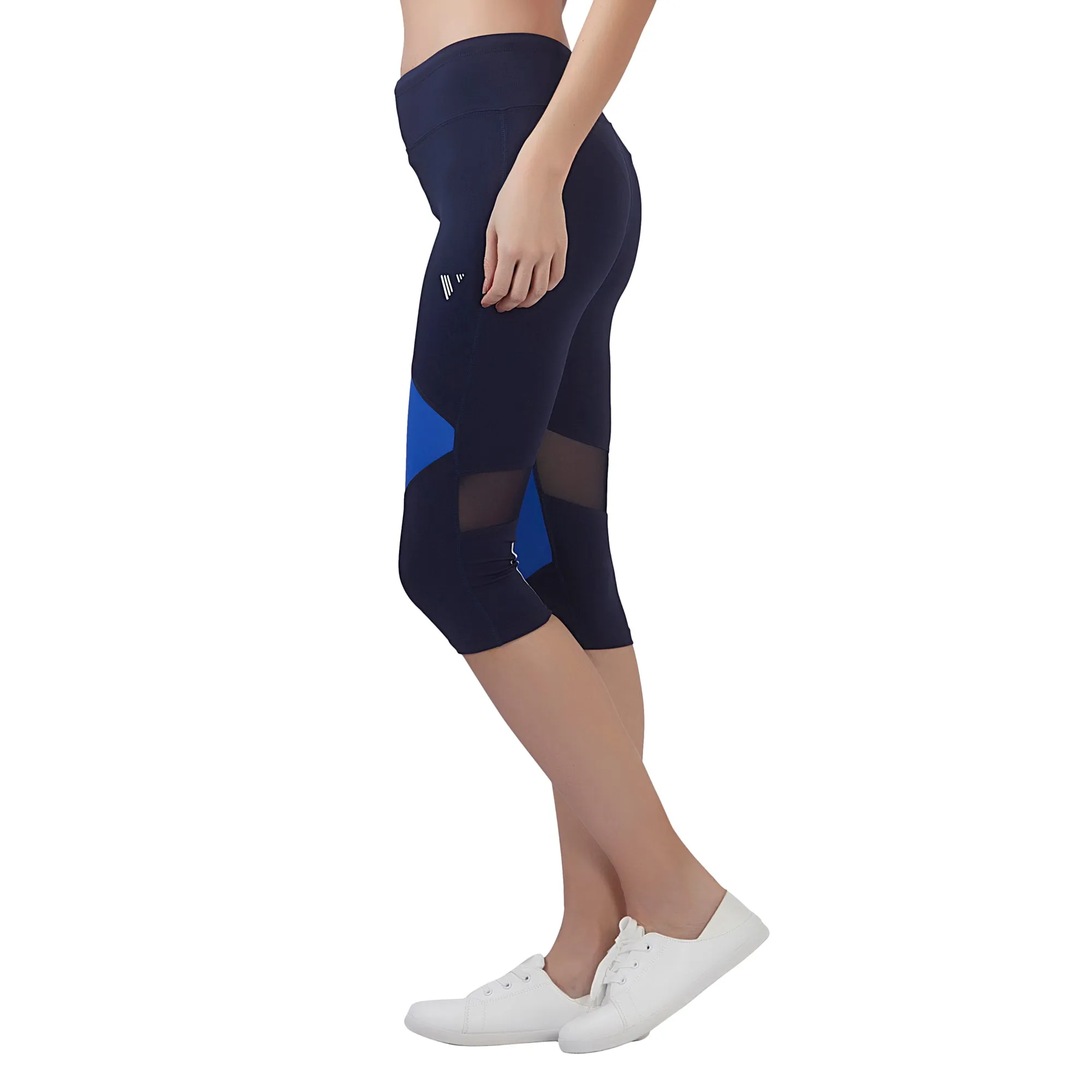 The Boost Women 3/4TH LEGGING (High Rise Waistband with hydro-dry Tech)