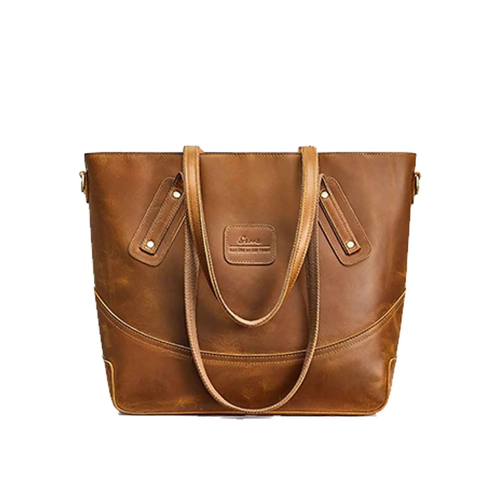 Vintage Women Laptop Shoulder Bag