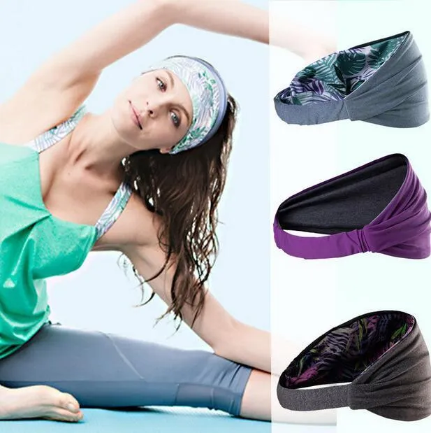 Women Double Layer Fitness Headband