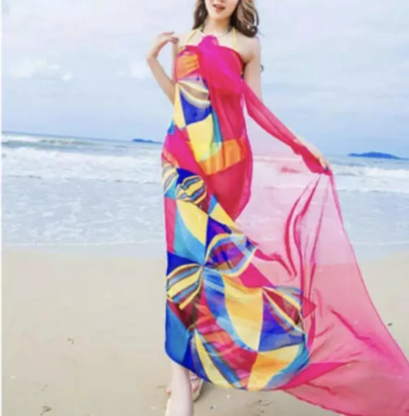 WOMEN GRACE FLOW BEACH COVER UP